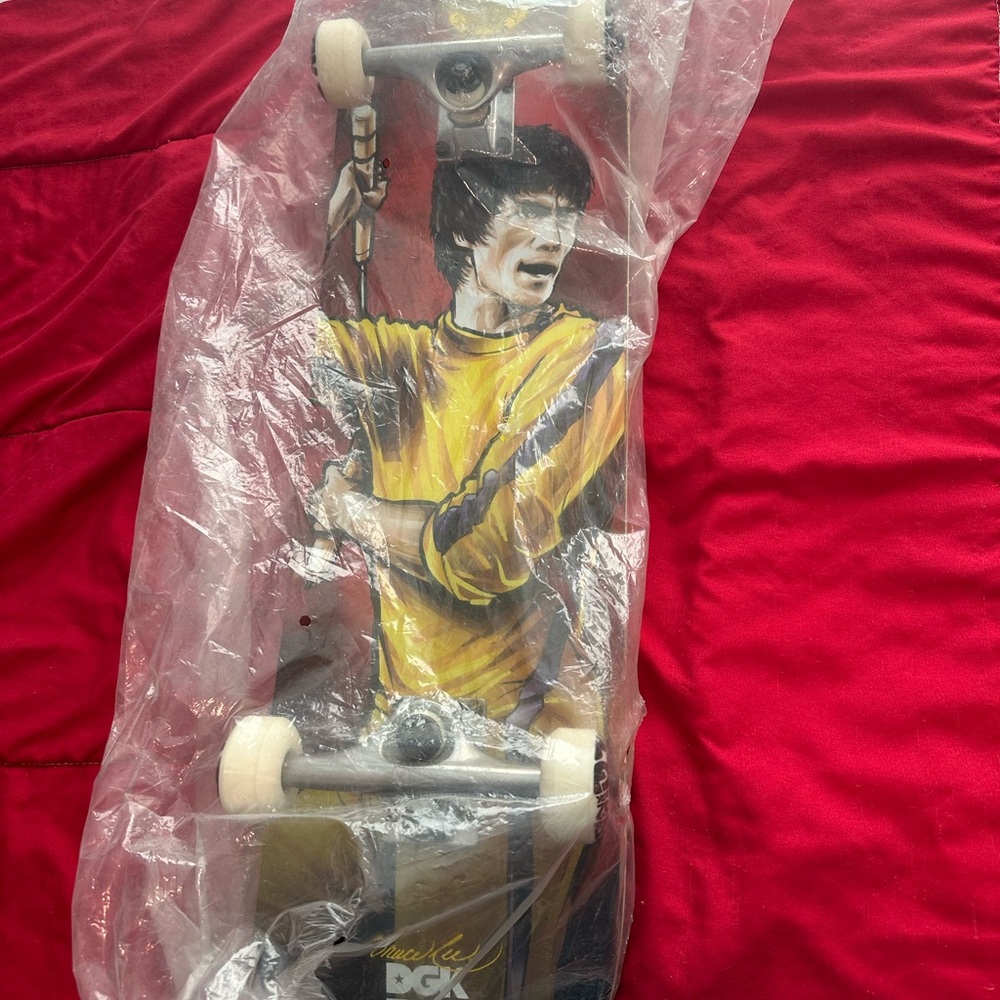 Bruce Lee - DGK Skateboard with Graphic Design